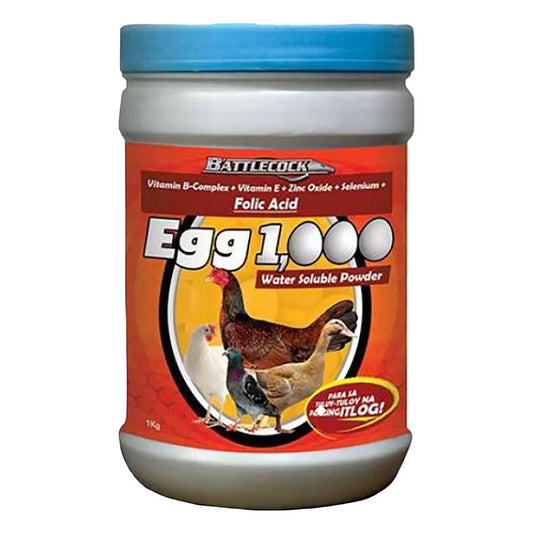 Battlecock egg1000 35 oz jar