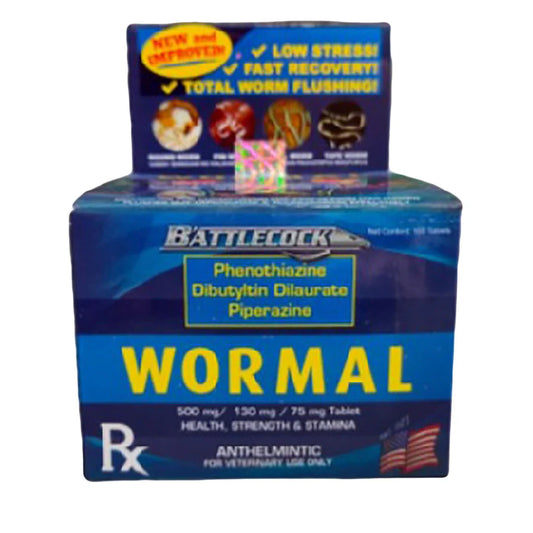 battlecock wormal for chickens