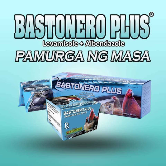 Bastonero Plus Gamefowl Chicken Poultry Dewormer 6 5g Packets