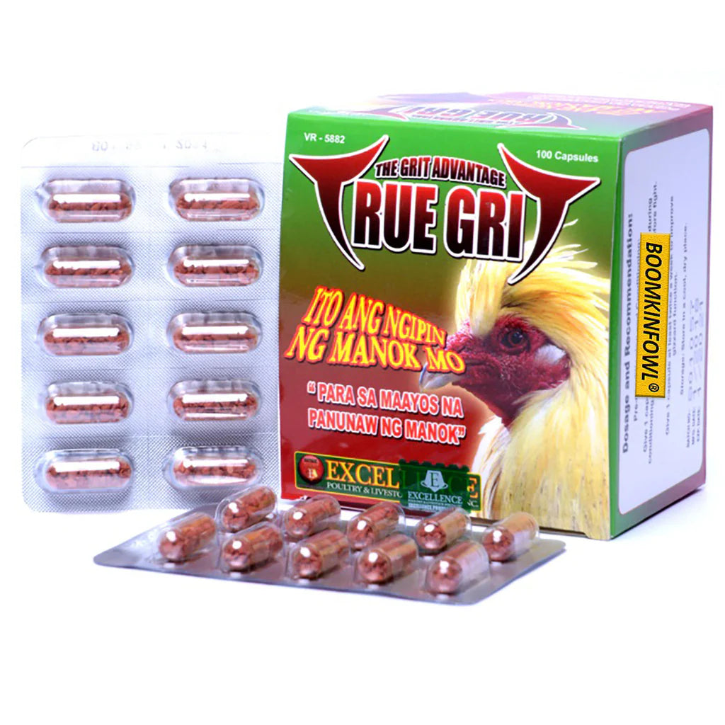 True grit for chickens and roosters